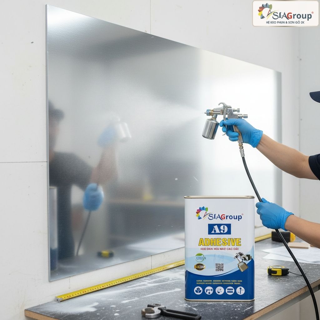 keo dán mica, keo dán alu, keo dán tấm nhựa pvc