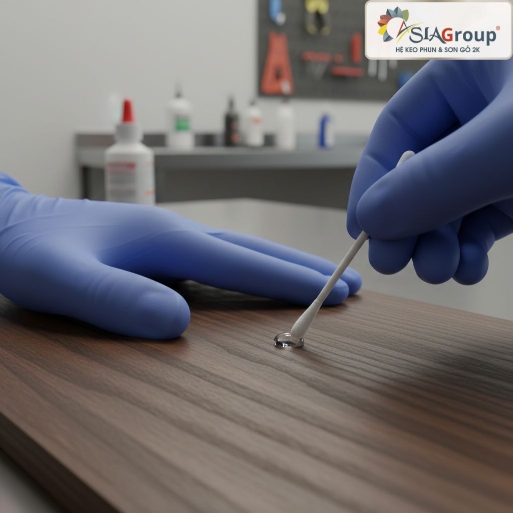 cách tẩy keo dính trên gỗ, cách làm sạch keo dán gỗ