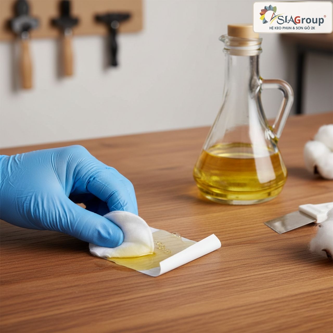 cách tẩy keo dính trên gỗ, cách làm sạch keo dán gỗ